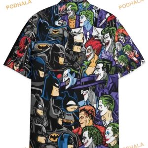 Batman vs Joker 3D Hawaiian Shirt