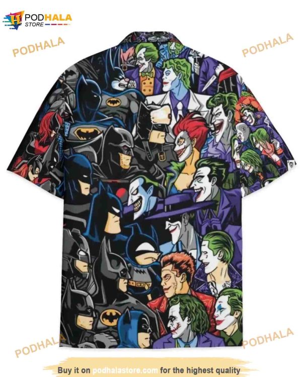 Batman vs Joker 3D Hawaiian Shirt