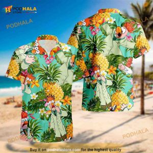 Beaker 3D Hawaiian Shirt