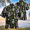 Beautiful Plant Potted Gardener Skull Pattern Hawaiian Shirt