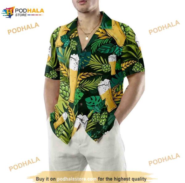 Beer Hawaiian Shirt For Women Men