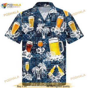 Beer Lovers Aloha Hawaiian Shirt