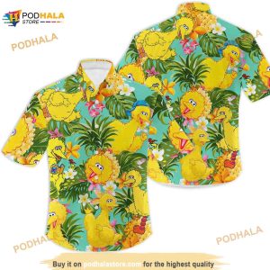 Big Bird Tropical Hawaiian Shirt