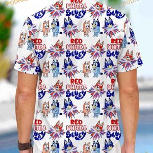 Bluey And Bingo Hawaiian Shirt