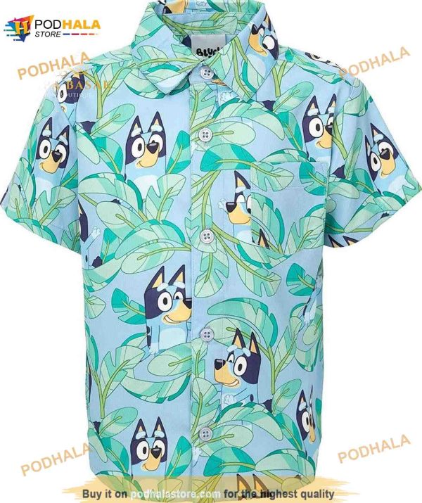 Bluey And Bingo Hawaiian Shirt