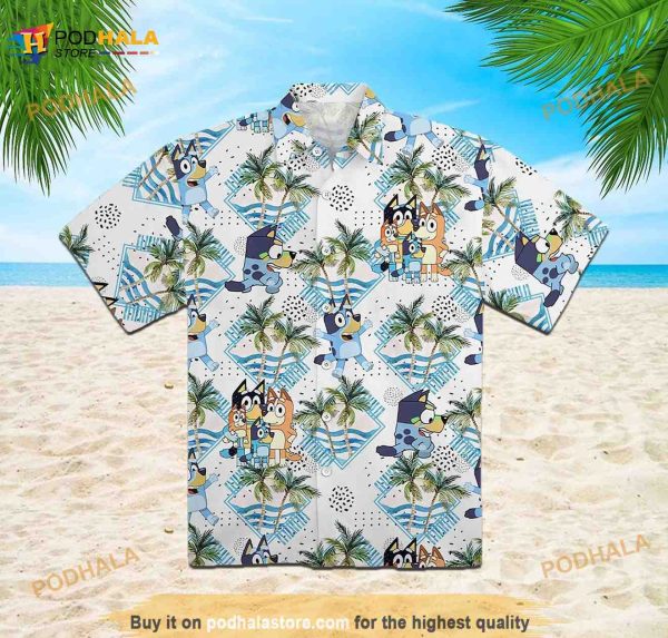 Bluey Family Hawaiian Shirt