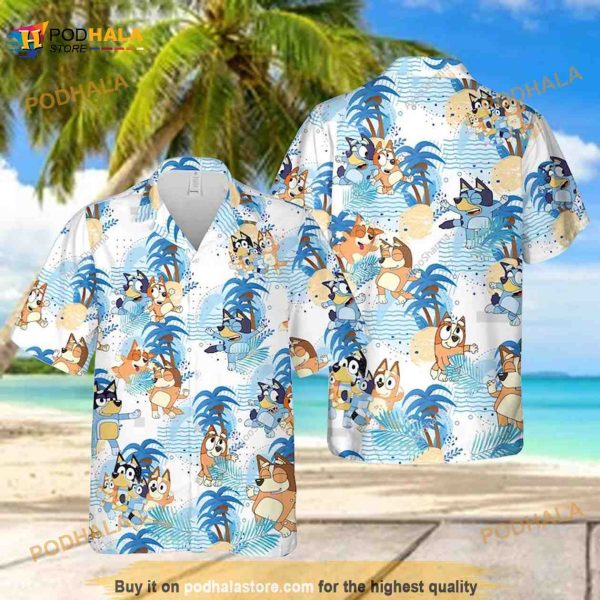 Bluey Hawaiian Shirt