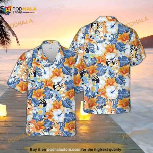 Blueydad Beach Summer Hawaiian Shirt