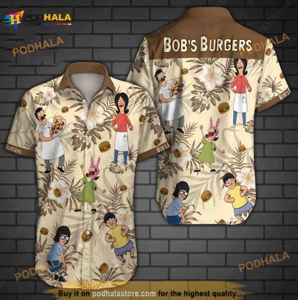 Bob Burger Hawaiian Shirt