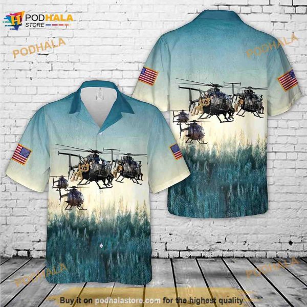 Boeing Ah-6 The Little Bird Hawaiian Shirts