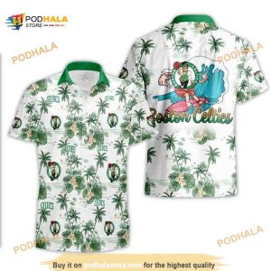 Boston Celtics Funny Hawaiian Shirt