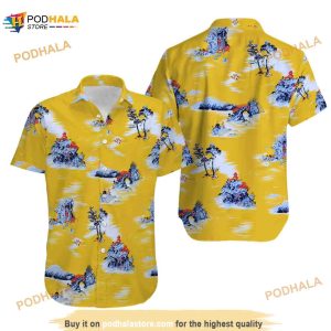 Brad Pitt Summer Short Sleeve Hawaiian Beach Shirt