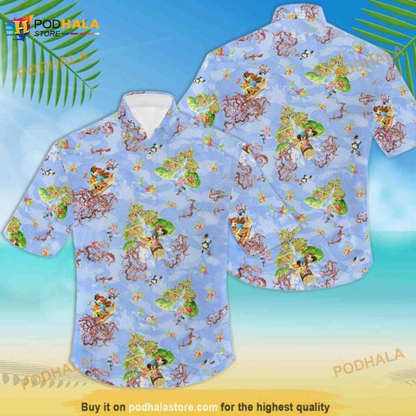 Briar Patch Splash Mountain Disney Hawaiin Shirt