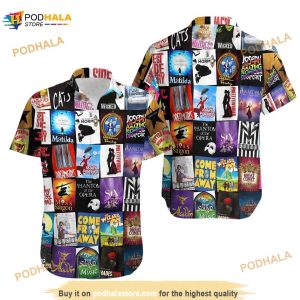 Broadway Musical Theater Hawaiian Shirt