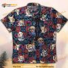 Bud Light Hawaiian Shirt Funny Dogs Drinking Beer In Flowers Bush