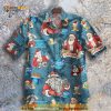 Bud Light Hawaiian Shirt Happy Santa Claus Drinking Beer Merry Christmas