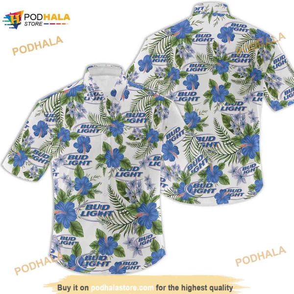 Bud Light Unisex Hawaiian Shirt