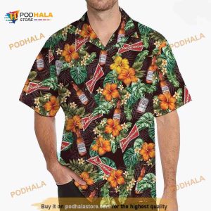 Budweiser Beer Hawaiian Shirt