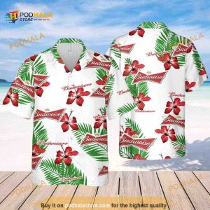 Budweiser Beer Hawaiian Shirt