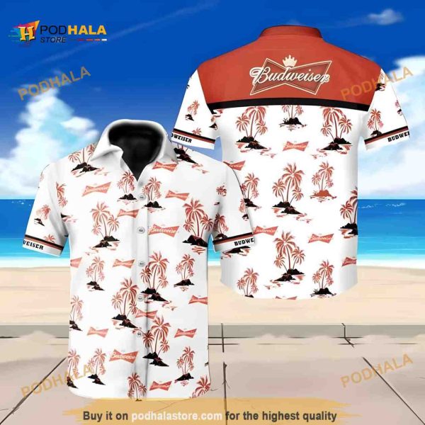 Budweiser Beer Hawaiian Shirt