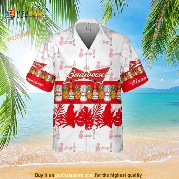 Budweiser Beer Hawaiian Shirt