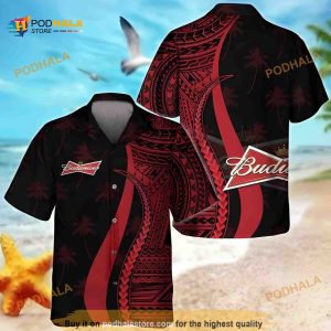 Budweiser Beer Hawaiian Shirt