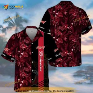 Budweiser Beer Hawaiian Shirt