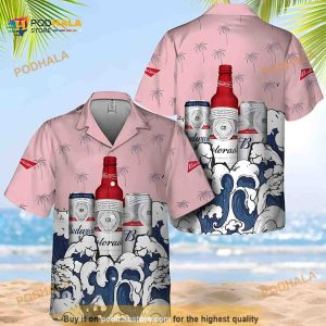 Budweiser Beer Hawaiian Shirt