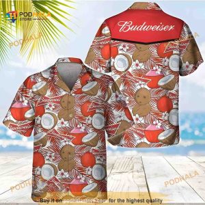 Budweiser Beer Hawaiian Shirt