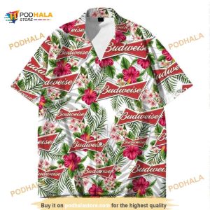 Budweiser Beer Hawaiian Shirt