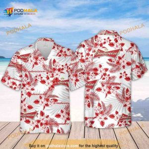 Budweiser Hawaiian Shirt