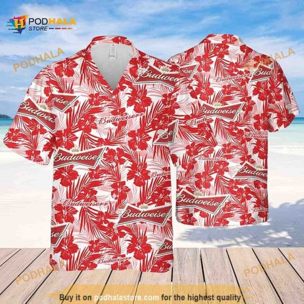 Budweiser Hawaiian Shirt