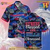 Buffalo Bills NFL Beach Shirt Stress Blessed Obsessed Summer Hawaiian Shirt Bills For Fans