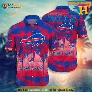 Buffalo Bills NFL Hawaiian Shirt Tropical Patterns Short Sleeve Hot Trend Summer Gift For Fans