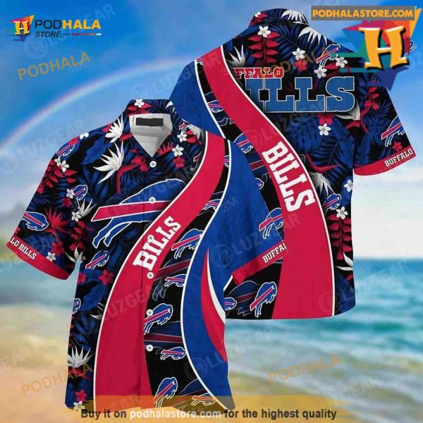 Buffalo Bills NFL Hawaiian Shirt With Tropical Patterns For Your Loved Ones