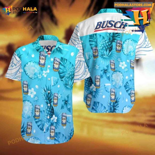 Busch Latte Beer Hawaiian Shirt For Men Women