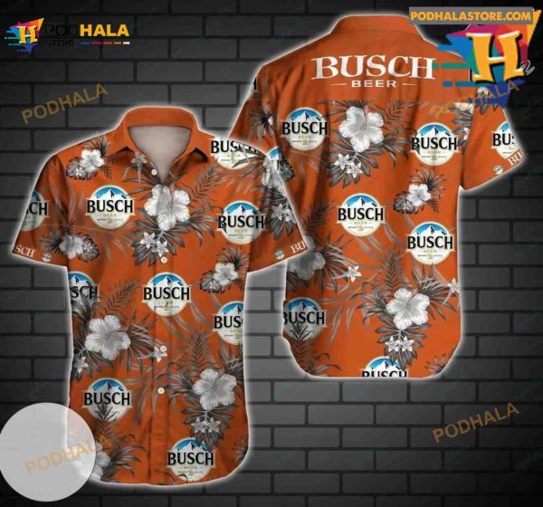 Busch Light Beer Hawaiian Shirt