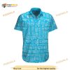 Busch Light Hawaiian Shirt Blue Tribal Pattern All Over Print