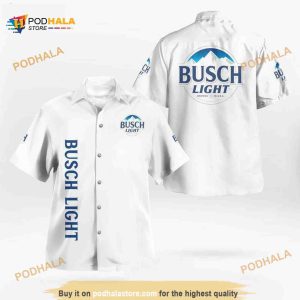 Busch Light Hawaiian Shirt