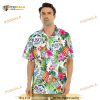 Busch Light Hawaiian Shirt Color Tropical Flora Fruit Gift For Summer Lovers