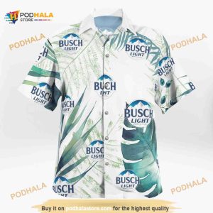 Busch Light Hawaiian Shirt