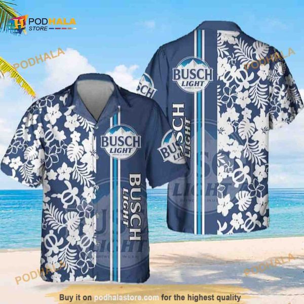 Busch Light Hawaiian Shirt