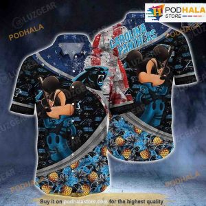 Carolina Panthers NFL Hawaiian Shirt Mickey Trending Gift