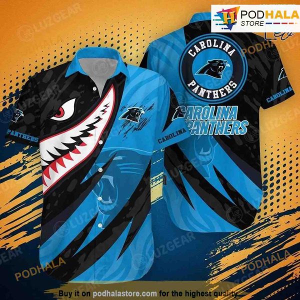 Carolina Panthers NFL Hawaiian Shirt Printeds Summer For Fan NFL Enthusiast