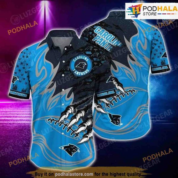 Carolina Panthers NFL Hawaiian Shirt Style Vintage Summer Beach Shirt Gift