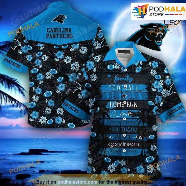 Carolina Panthers NFL Hawaiian Shirt Summer Family Football