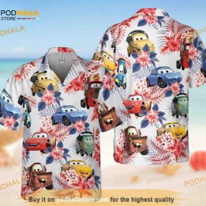 Cars 2 Tropical Hawaiian Shirt