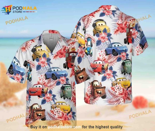 Cars 2 Tropical Hawaiian Shirt