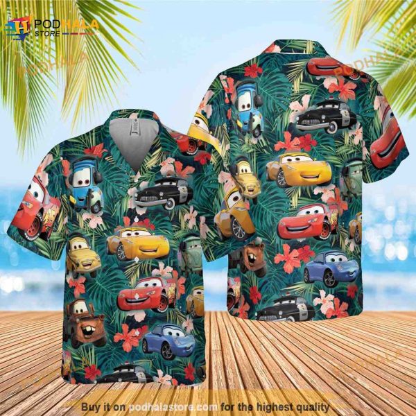 Cars Hawaiian Shirt