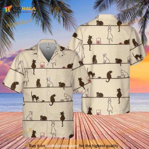 Cat Own Love Hawaiian Shirt